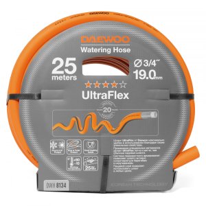 Шланг для полива DAEWOO UltraFlex DWH 8134 (3/4", 19мм, 25м)