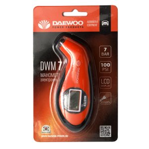 Цифровой манометр DAEWOO DWM 7 (0.2-6.9 АТМ)