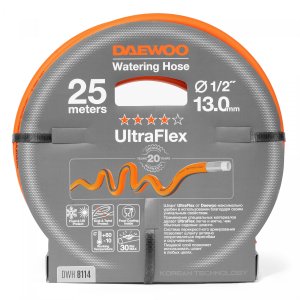 Шланг для полива DAEWOO UltraFlex DWH 8114 (1/2", 13мм, 25м)