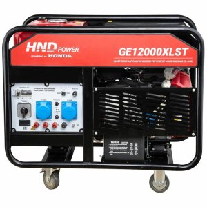 Бензиновый генератор HND GE 12000 XLST