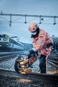 Рельсорез Husqvarna K1270 Rail 14” с захватом RA10