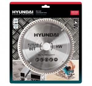 Пильный диск Hyundai 205302 210 мм по металлу